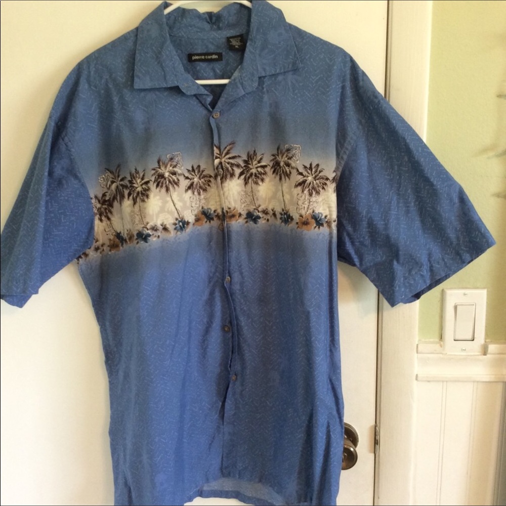 Pierre Cardin Palm Tree Shirt